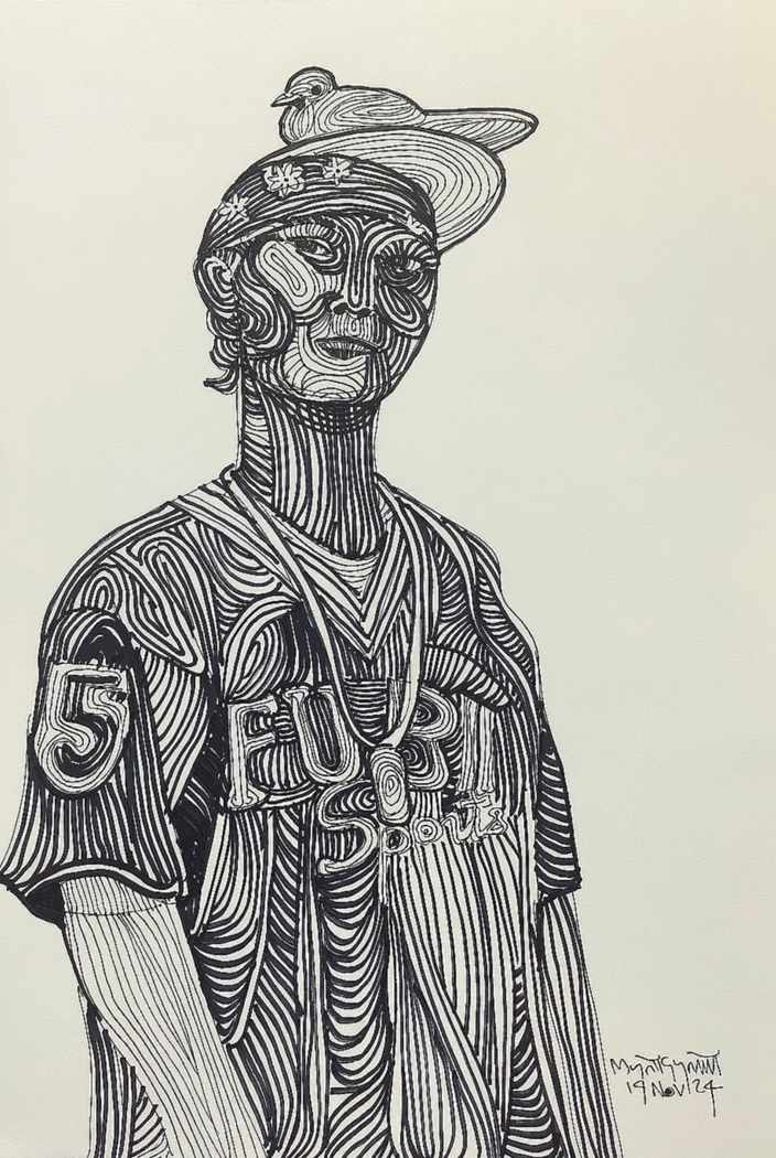 A Man who Sing_1 (2025) by Myat Kyawt 