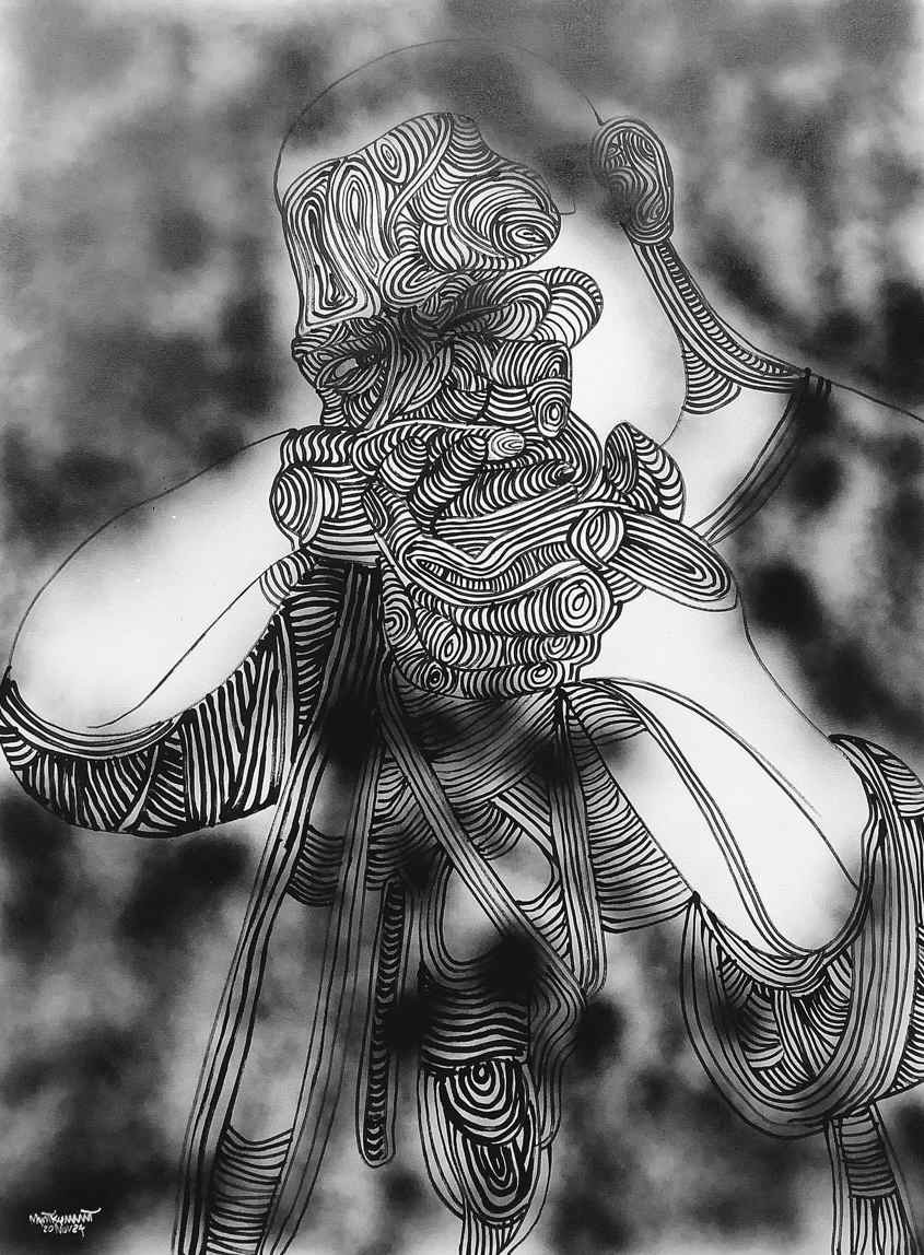 Make Sure of Yourself (2024) by Myat Kyawt, Image 5.