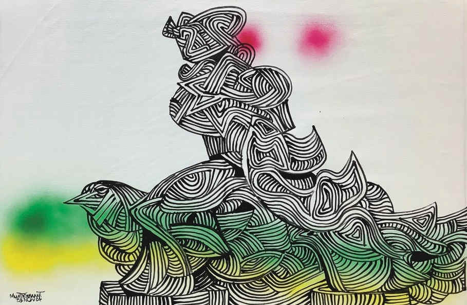 to the Future (2024) by Myat Kyawt, Image 8.