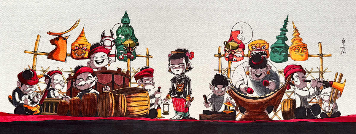 အငြိမ့်ငယ် by Aung Ye Myat 