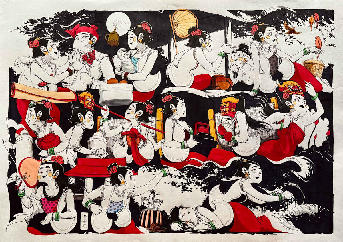 မင်းသမီးအတတ် ၁၂ ရပ် by Aung Ye Myat 