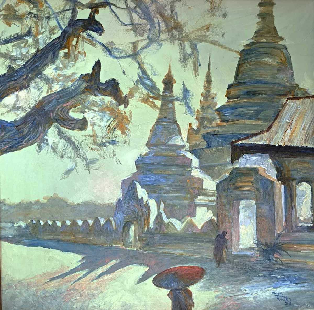 အင်းဝတနေရာ by Aung Than Nyo, Image 5.