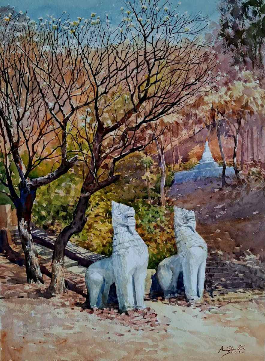 Sagaing Hill by Aung Thin Oo, Image 6.