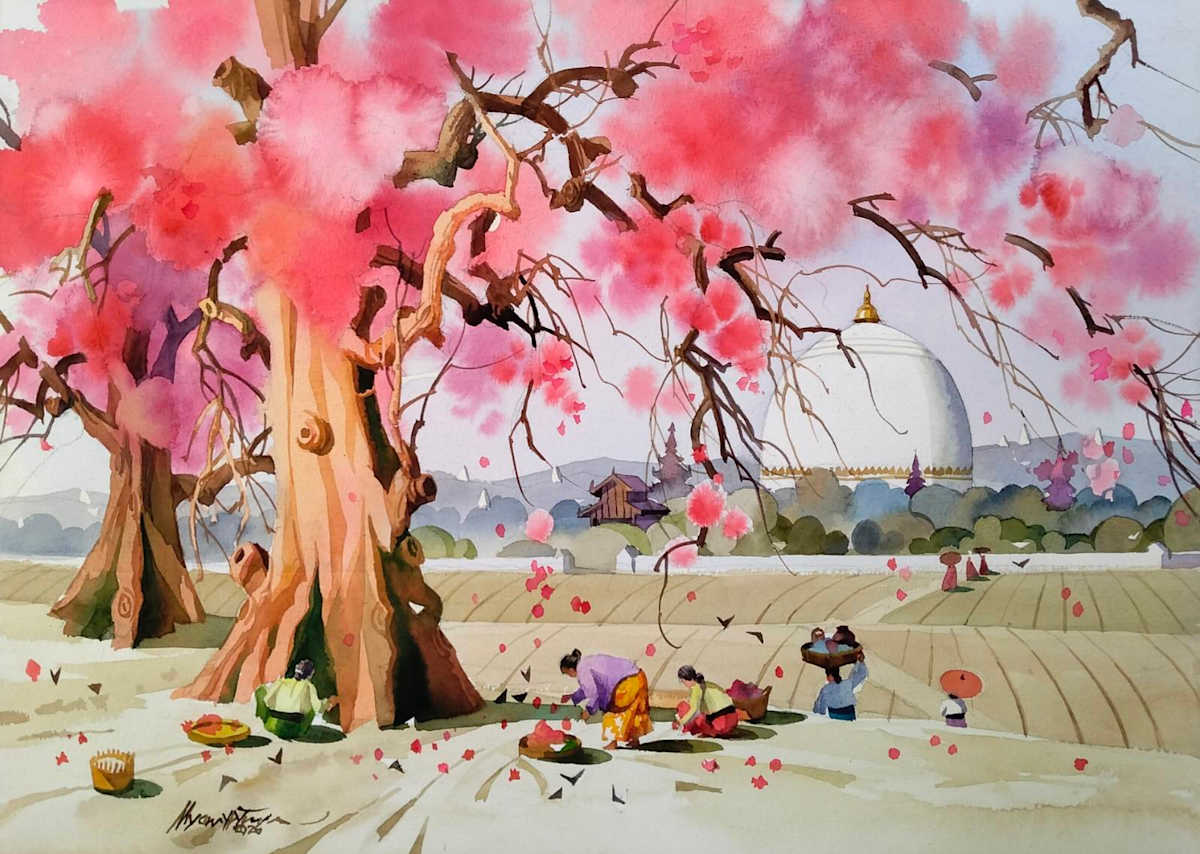 အဝေးက ကောင်းမှုတော် by Myo Myat Min, Image 19.