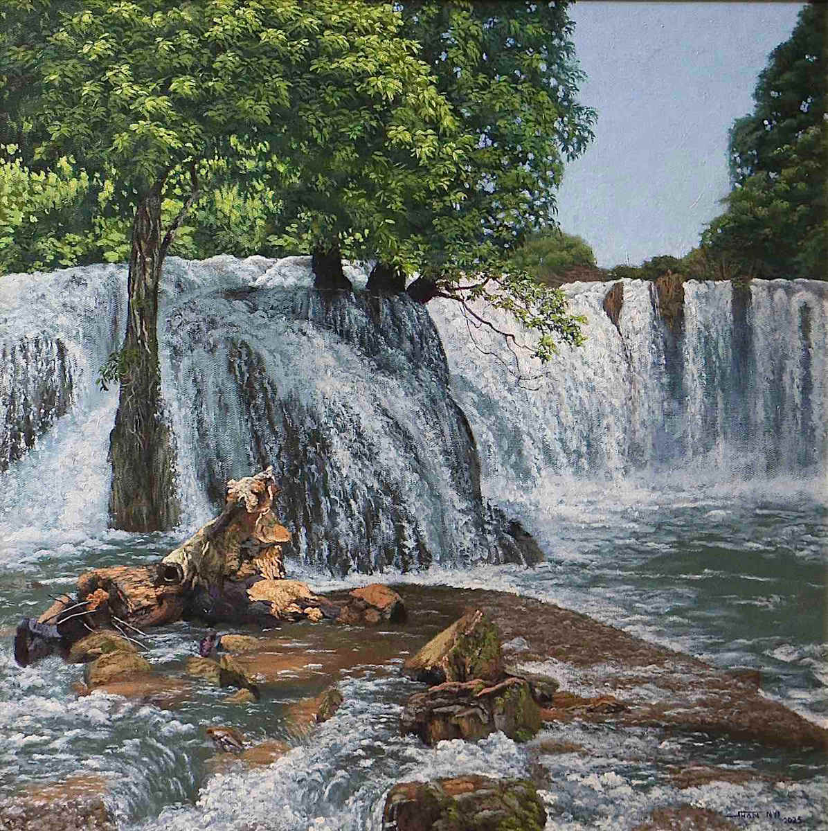 Kyone Htaw Waterfall by Shan Nyi 