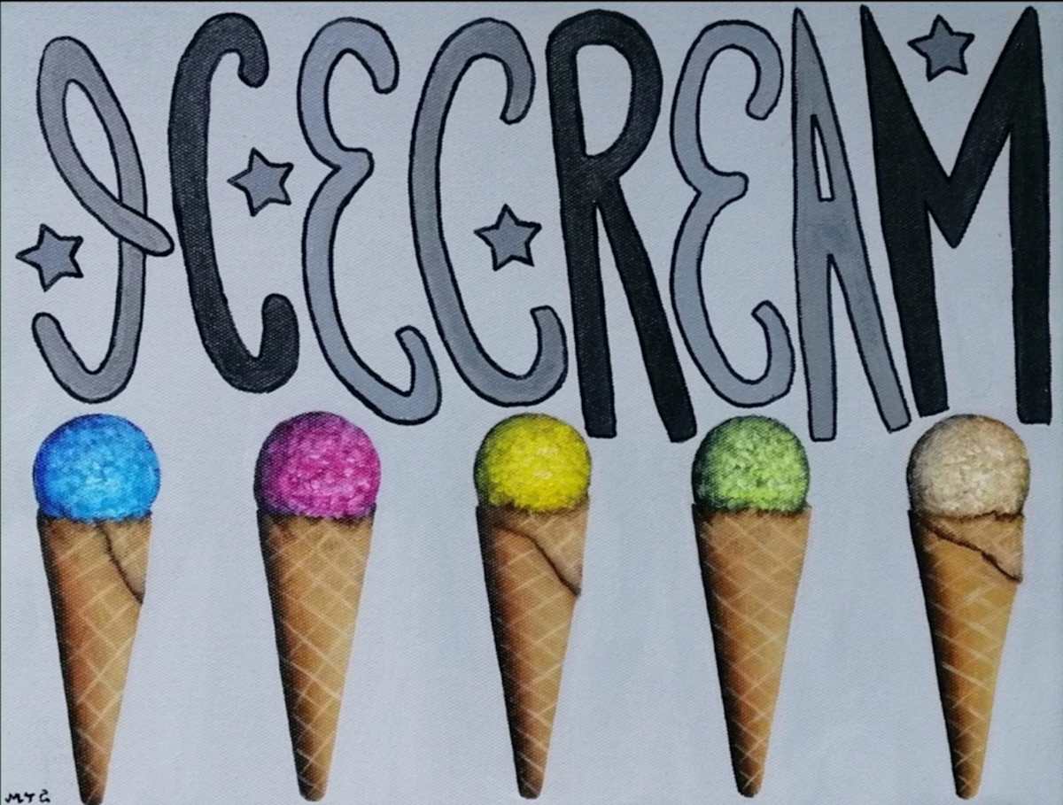 The Icecream by Min Thar Gyi 