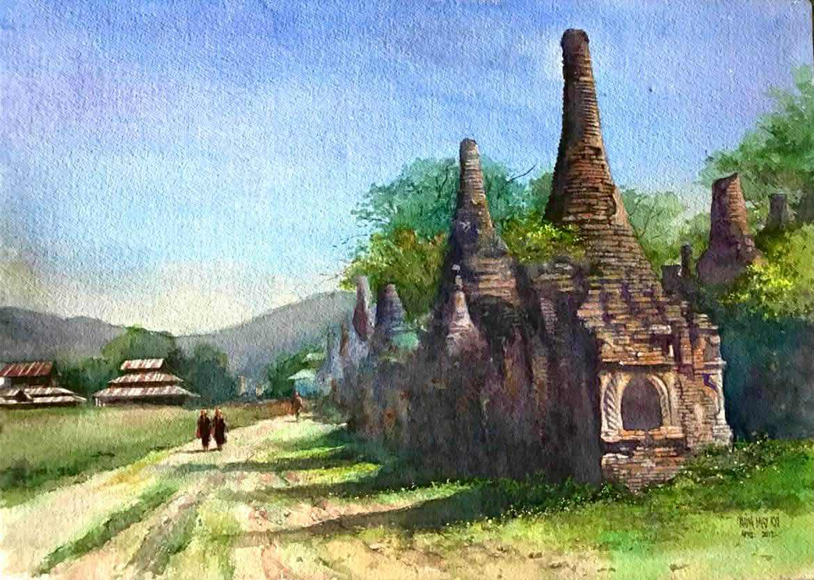 စံကားရွာ...အင်းလေးဒေသ by Khin May Kyi, Image 8.