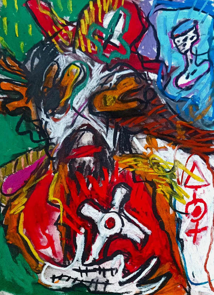 Exorcist in Red by Kaung Su 