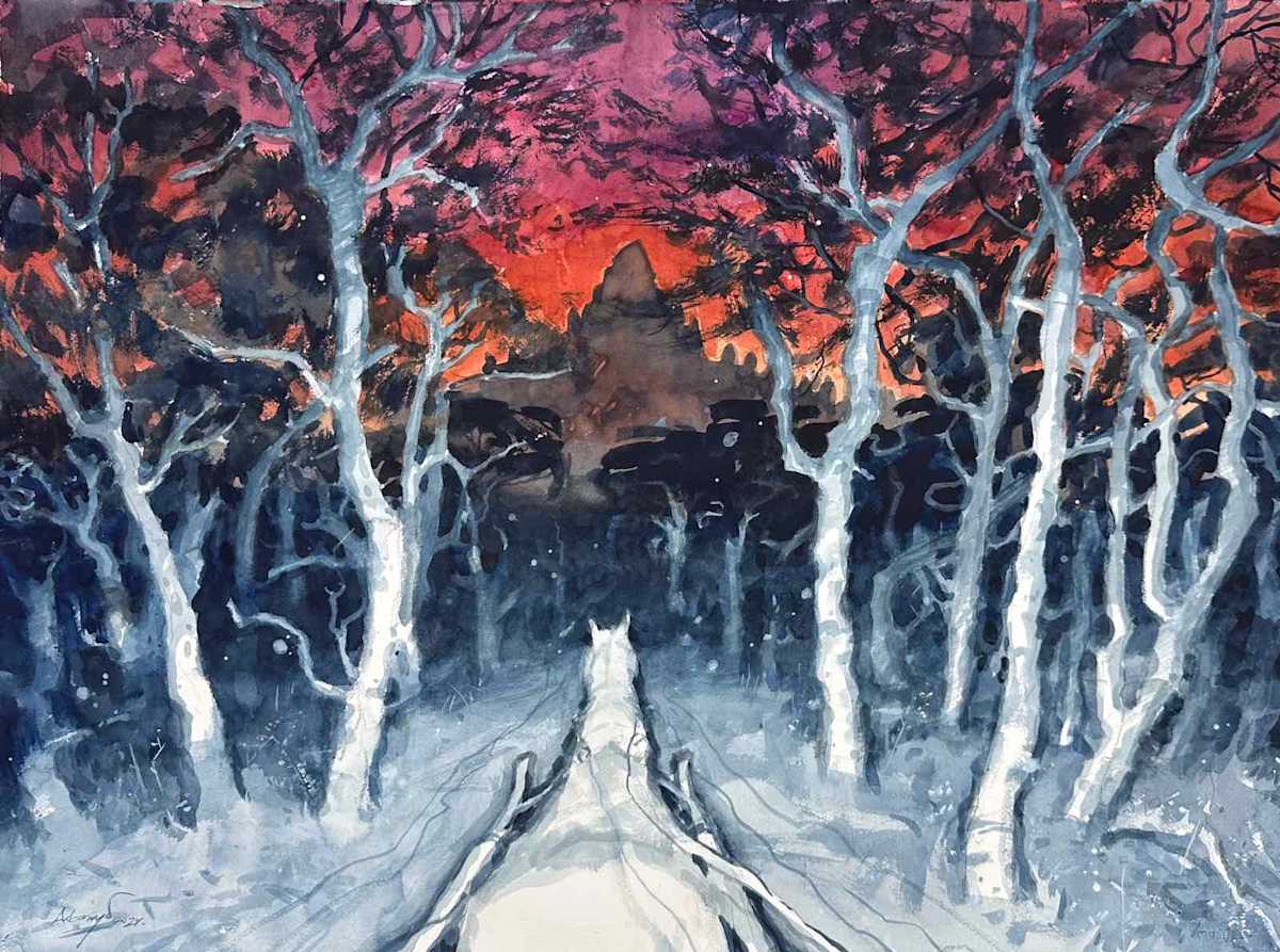 Nocturnal Dream of Bagan by ARKAR MYO, Image 1.