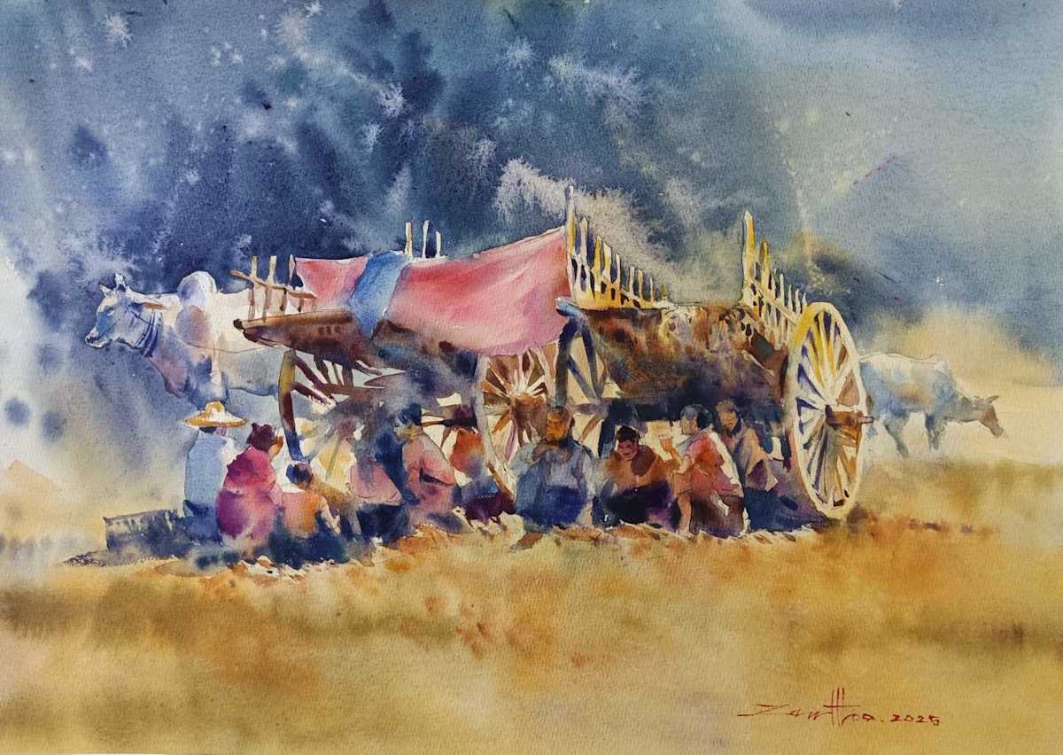 ရိတ်သိမ်းချိန် by Zaw Htoo, Image 1.