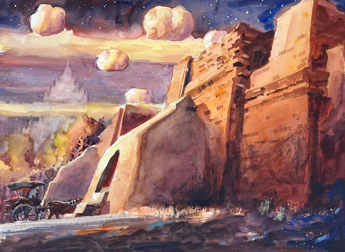 Tharapa in Mauve by ARKAR MYO 