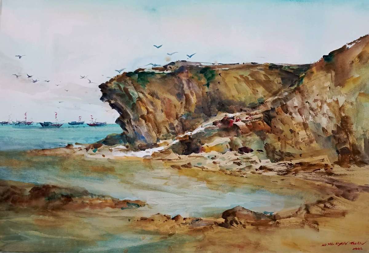 ဂေါ်ရင်ဂျီကျွန်း by Ko Mg Kyaw Than, Image 12.