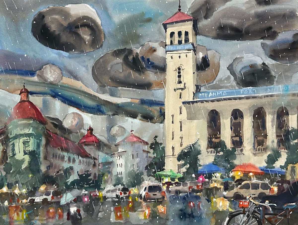 Raining Clouds by ARKAR MYO 