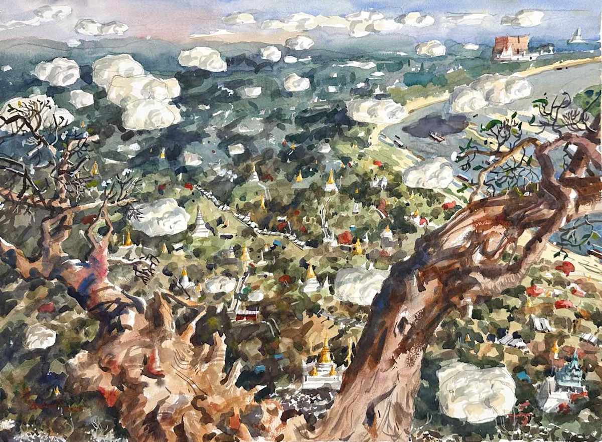 All The Way to Mingun by ARKAR MYO 