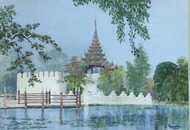 Untitled by U Khin Mg San (mdy), Image 1.