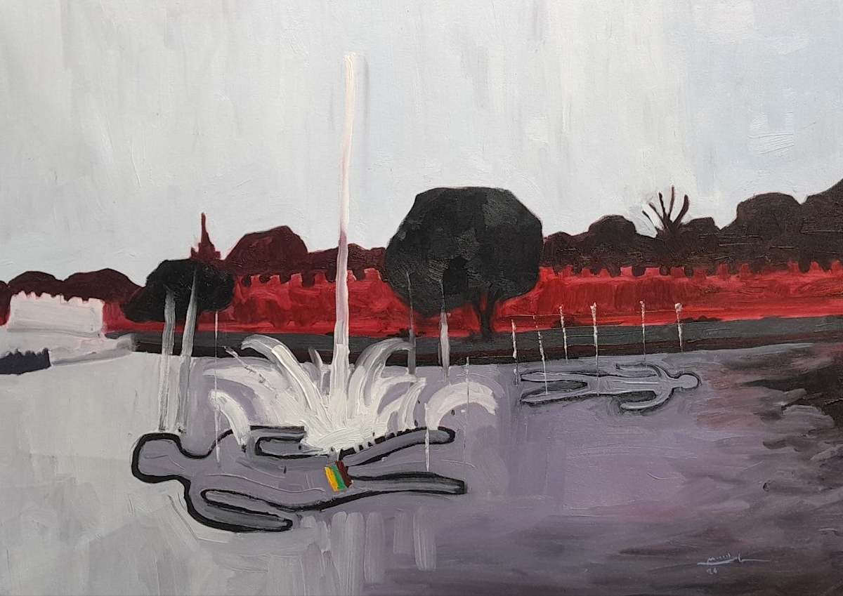 Water has flown - ရေပျံ (ကျုံးဘေး) by Morris John, Image 9.