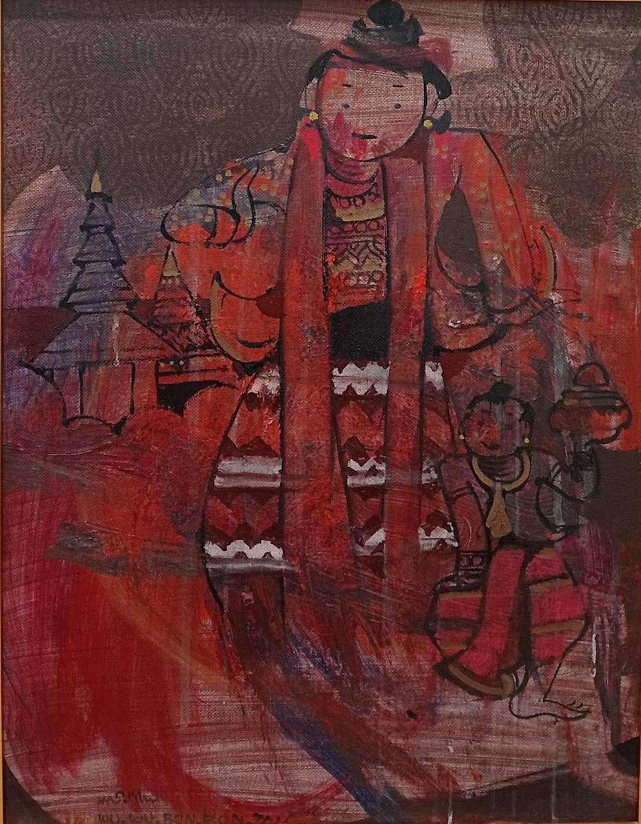 Wu Wu Series No. 3 by Sein Myint (Shwechi Hto), Image 1.