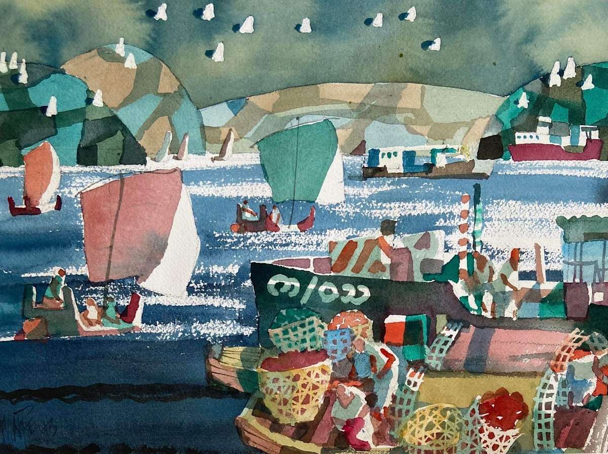 River Port by Win Pe, Image 1.