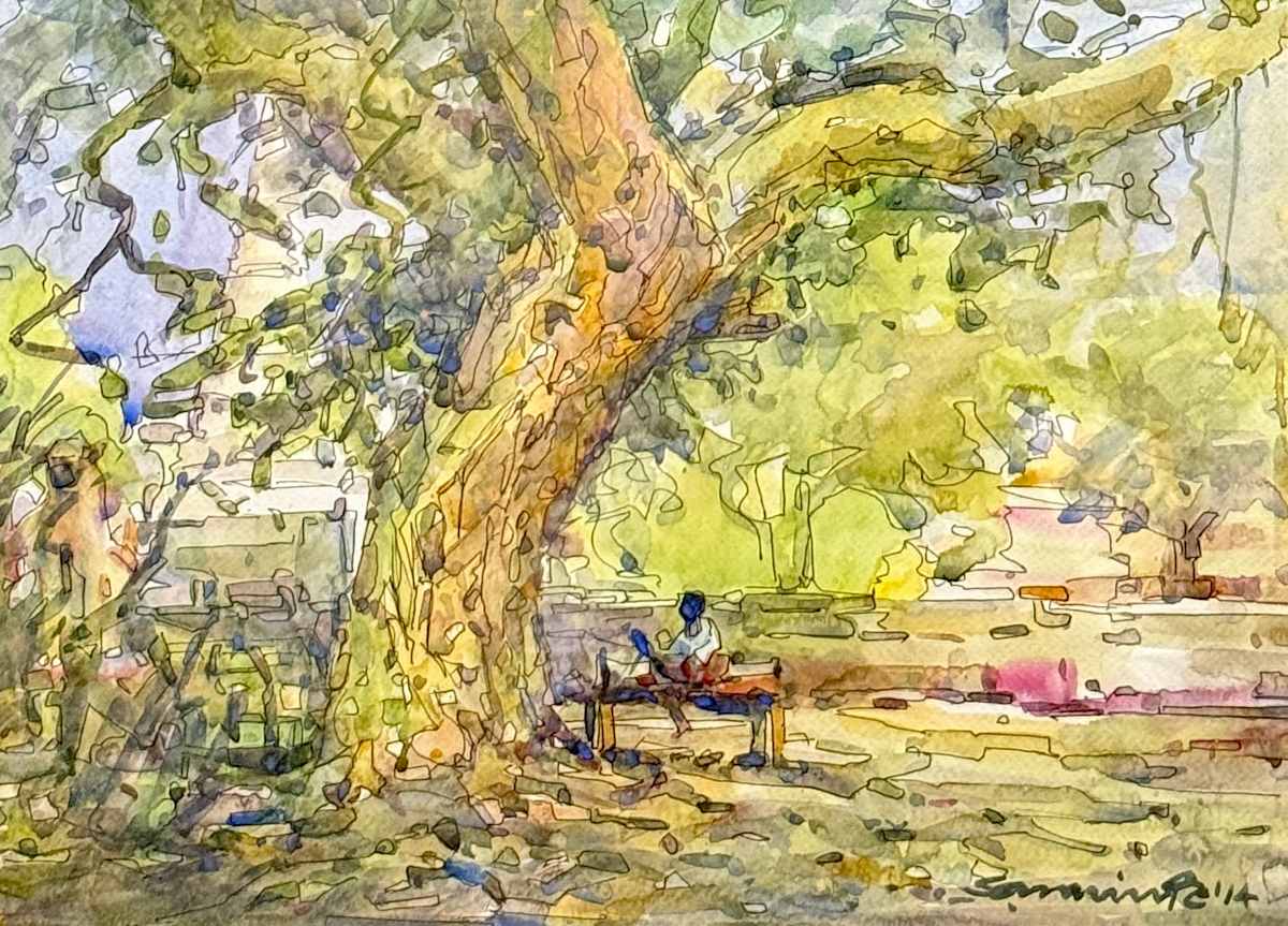 Last Summer in Anyar (2014) by San WIn Pe, Image 13.