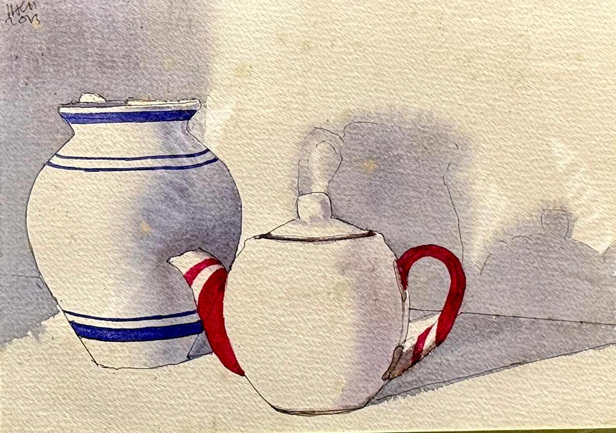 Tea Pot (2013) by Win Pe Myint 