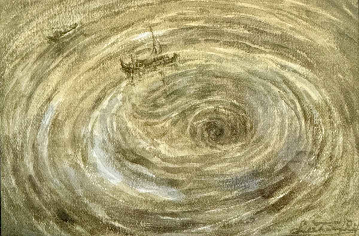 Shwe Sayay Vortex (2004) by Lu Tin (1930-2014), Image 3.