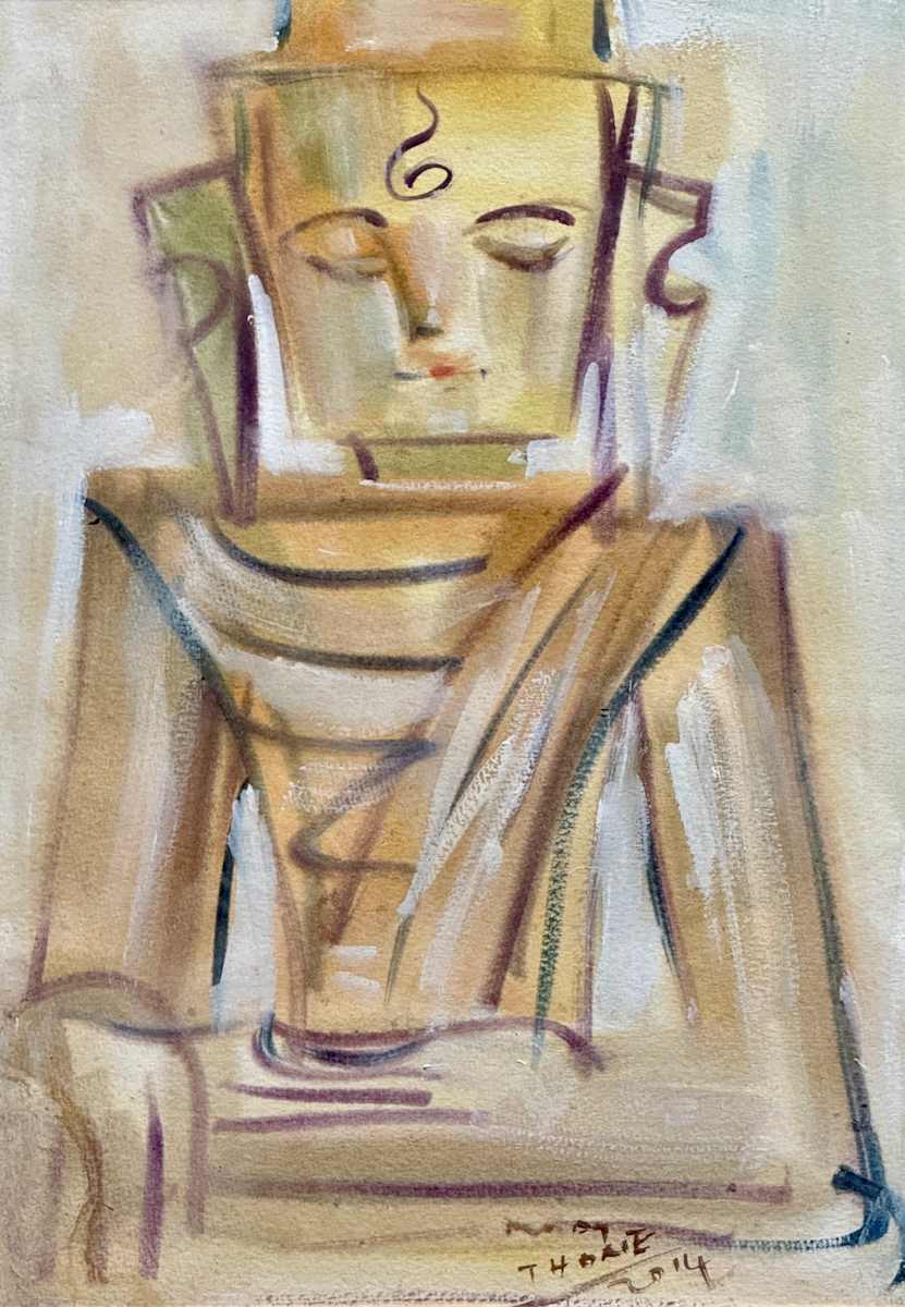 The Statue of Buddha (2014) by Moat Thone, Image 10.