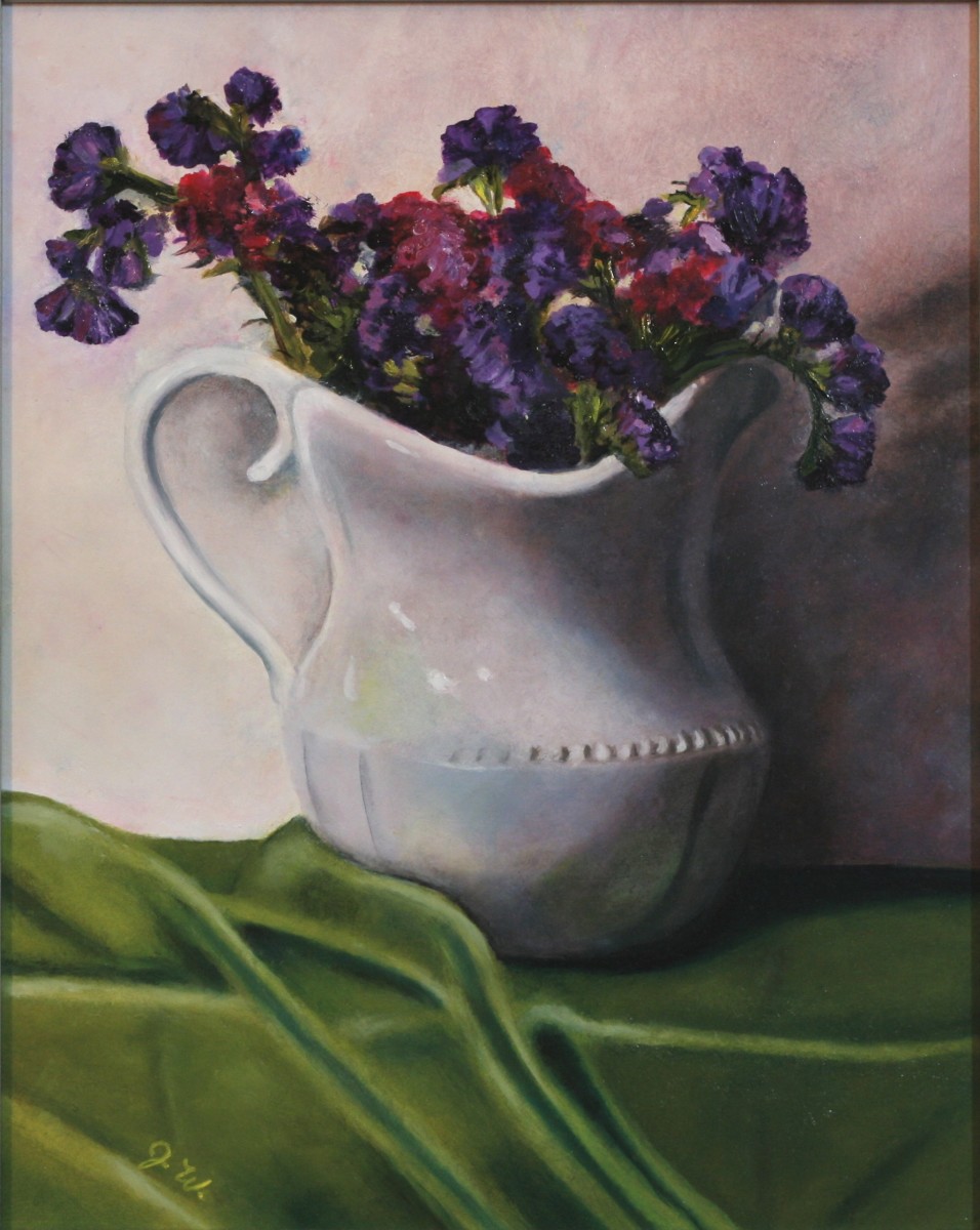 White Pitcher by Julia Watson 