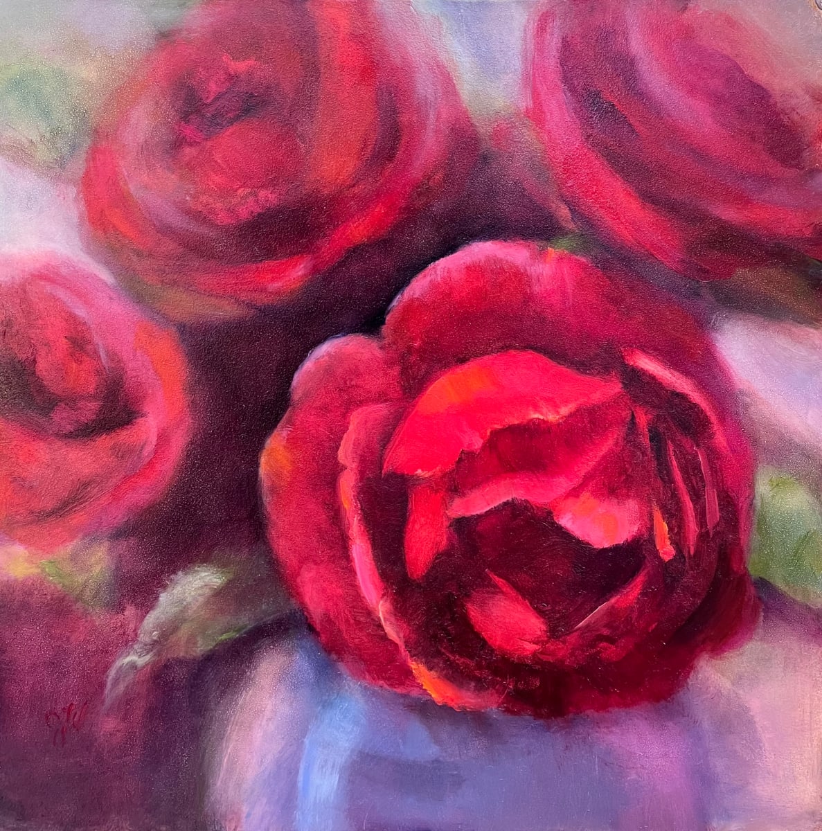 December Roses by Julia Watson 