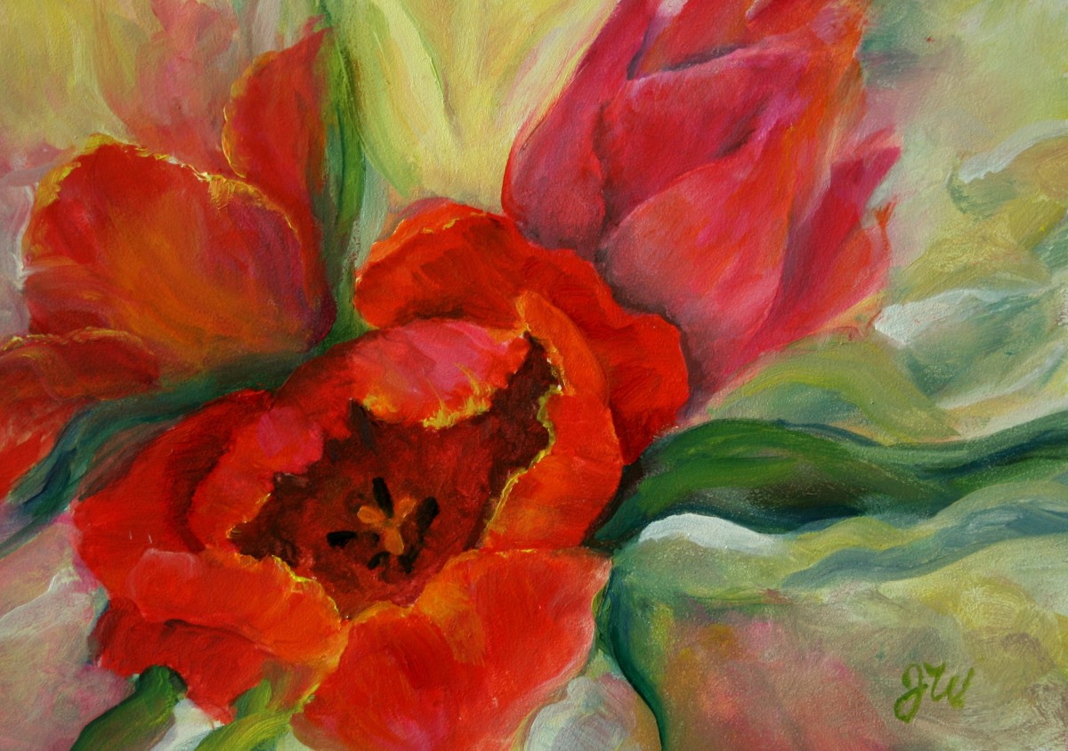 More Tulips by Julia Watson 