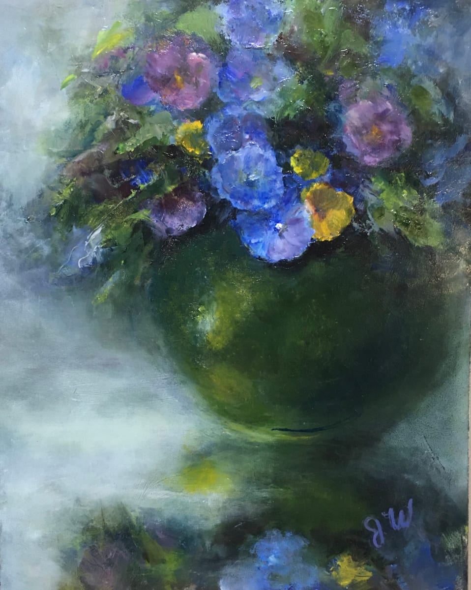 Green Vase by Julia Watson, Image 1.