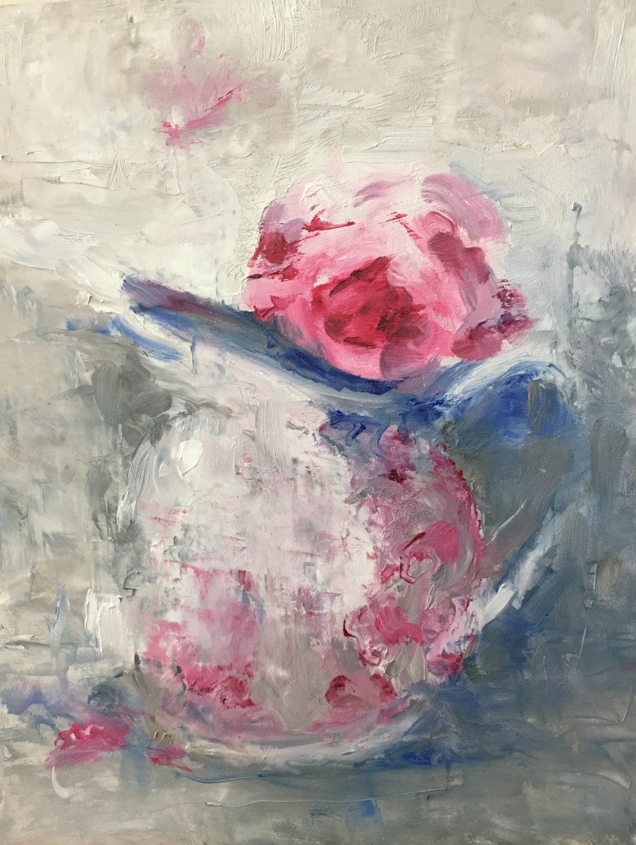 Alone with a Palette Knife by Julia Watson 