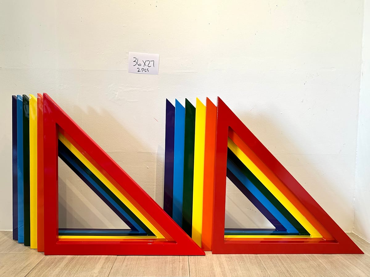 Rainbow  (sold individually) by Gerald Patrick Studio 