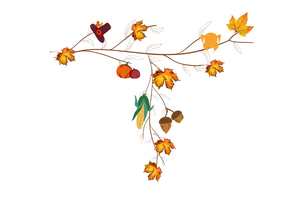 10.Thanksgiving Theme - Alphabets by Kriyas Collection  Image: 10.Thanksgiving Theme - Alphabets