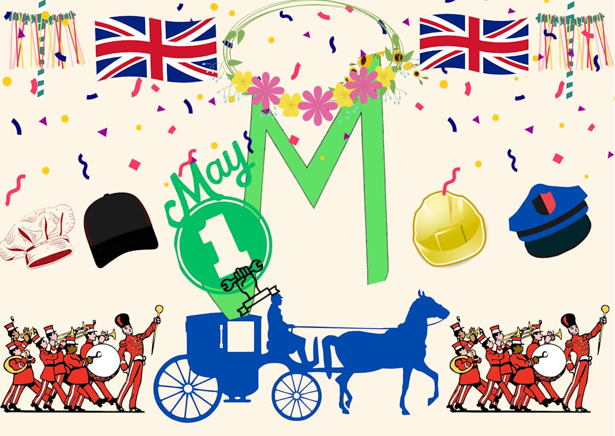 May Day Celebration (UK) by Kriyas Collection  Image: May Day Celebration (UK)