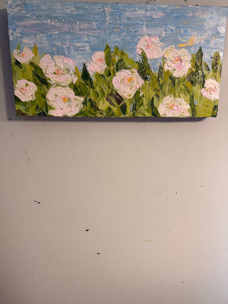 Ballad, White Summer Roses by Sarah Wold, Image 1.