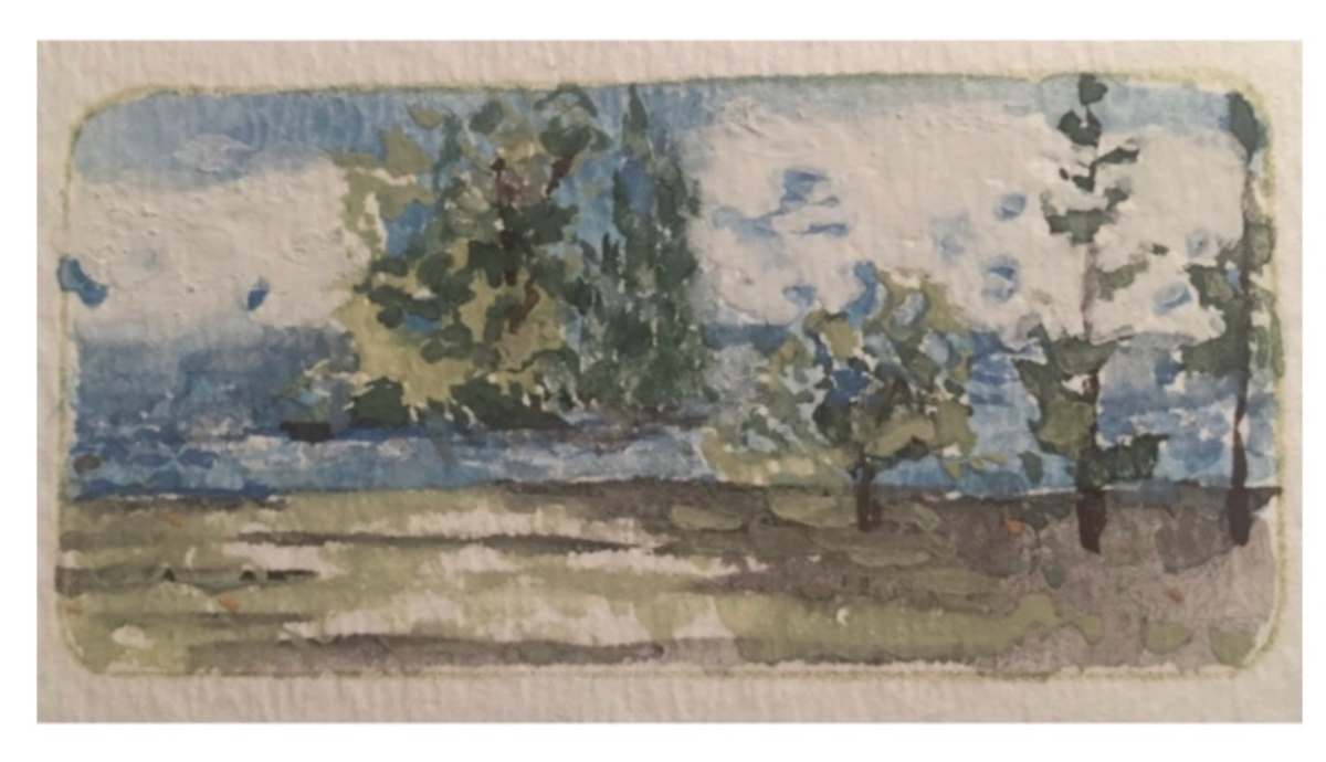 Canadian Waters, print by Sarah Wold, Image 1.