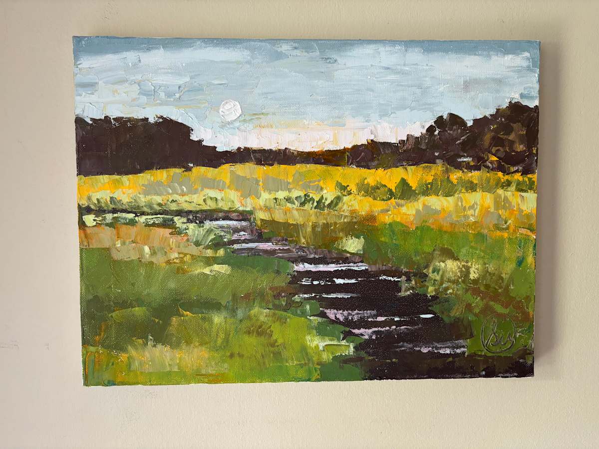 Moonlit Creek by Sarah Wold 