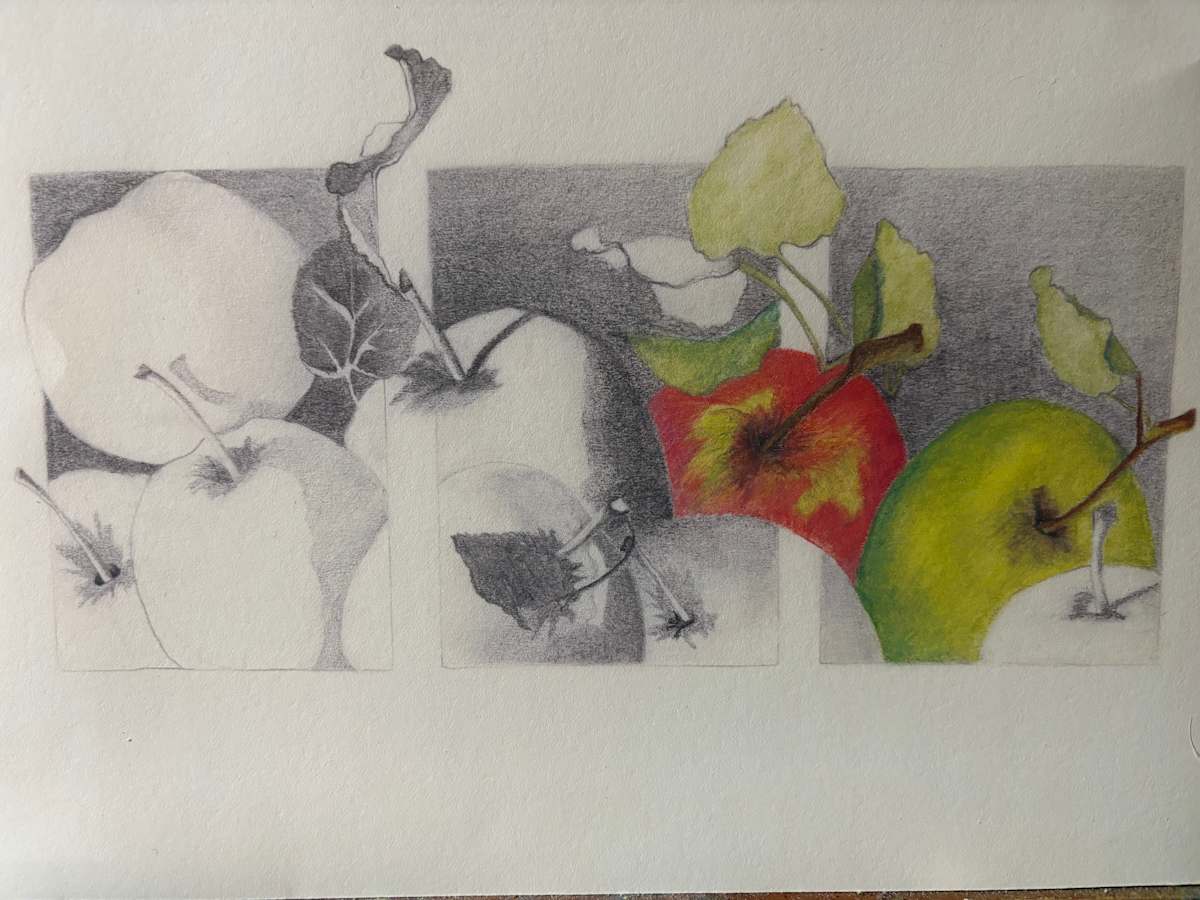 To Teach, Apples by Sarah Wold, Image 1.