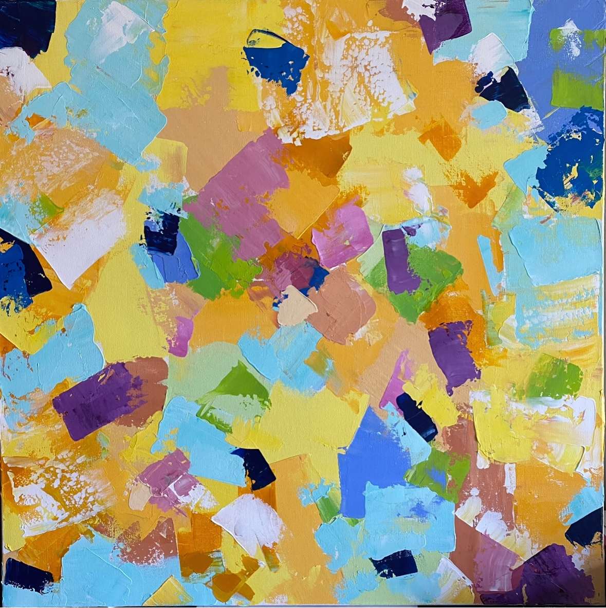 Music by Sarah Wold  Image: A joyful abstract about music and movement.
