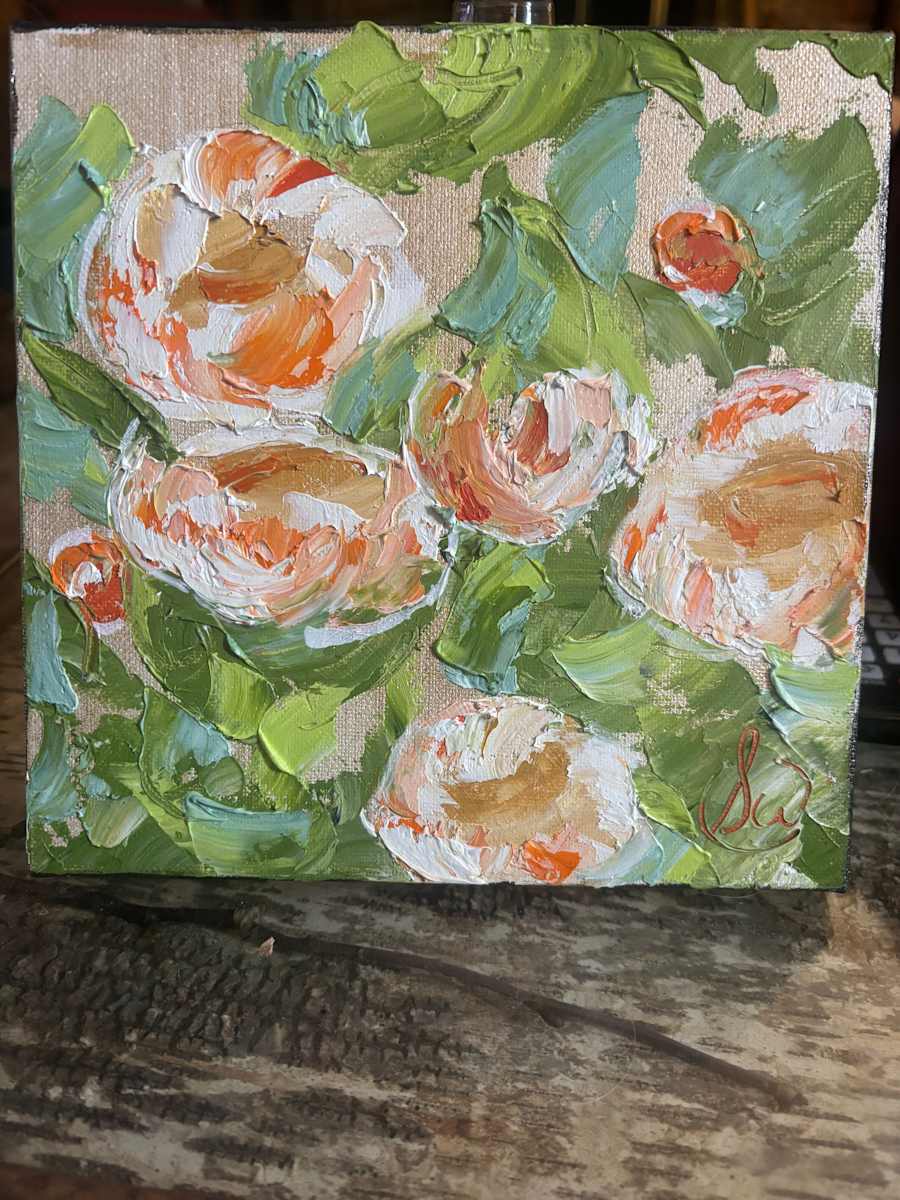 Warm Summer Roses, Study  One by Sarah Wold, Image 2.