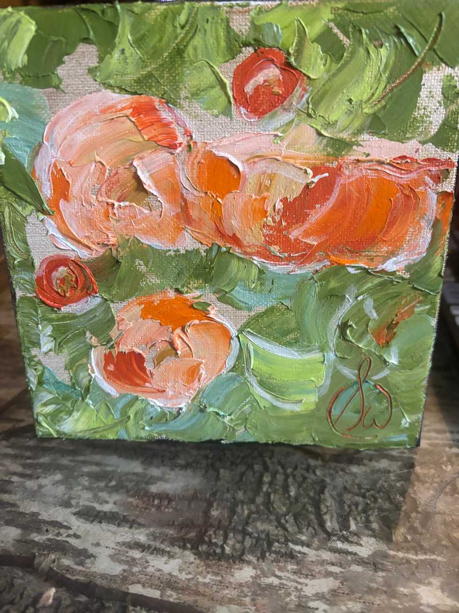 Warm Summer Roses, Study Two by Sarah Wold, Image 1.