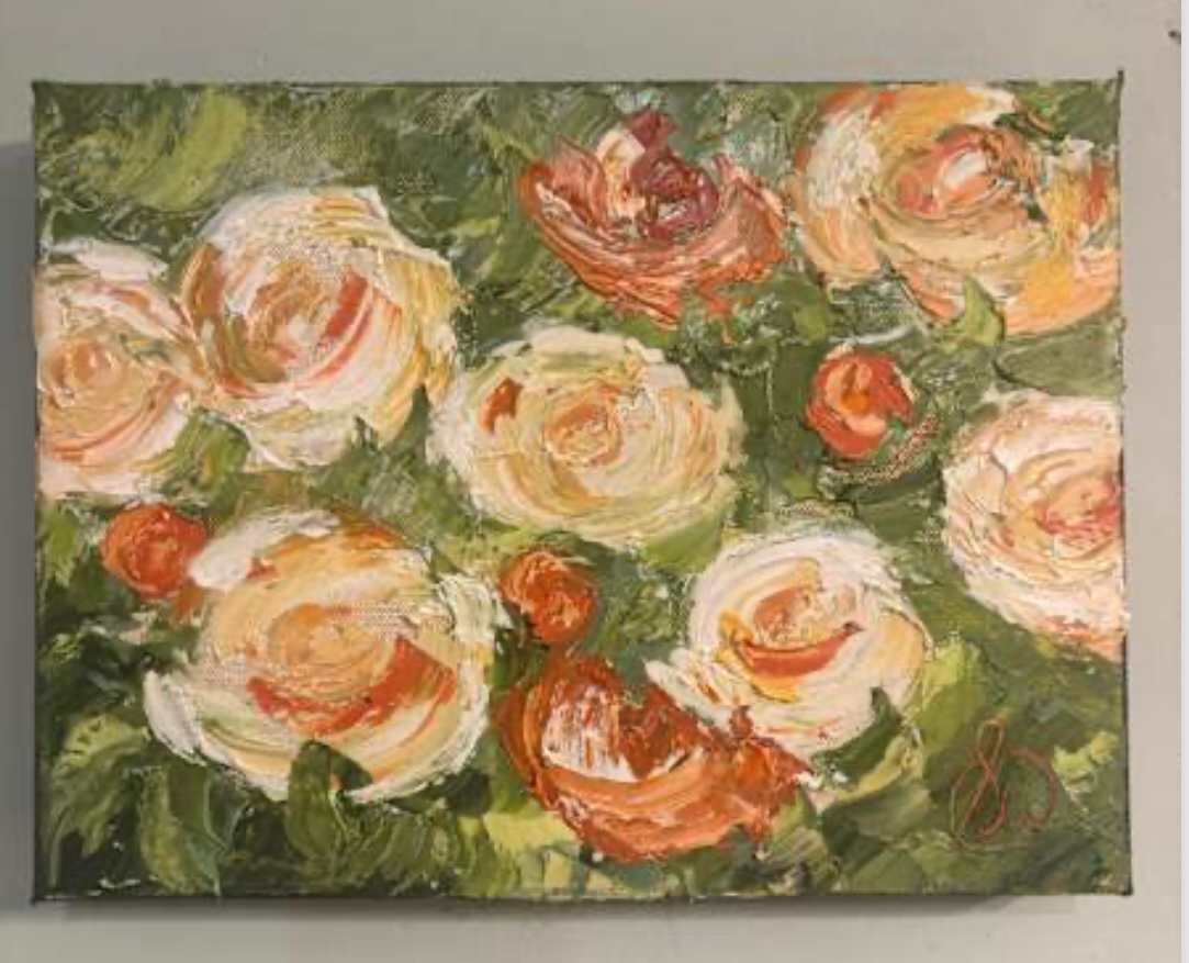Warm Summer Roses, Study Four by Sarah Wold, Image 4.