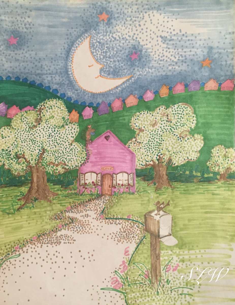 Friends Near and Far by Sarah W  Image: Friends Near and Far print