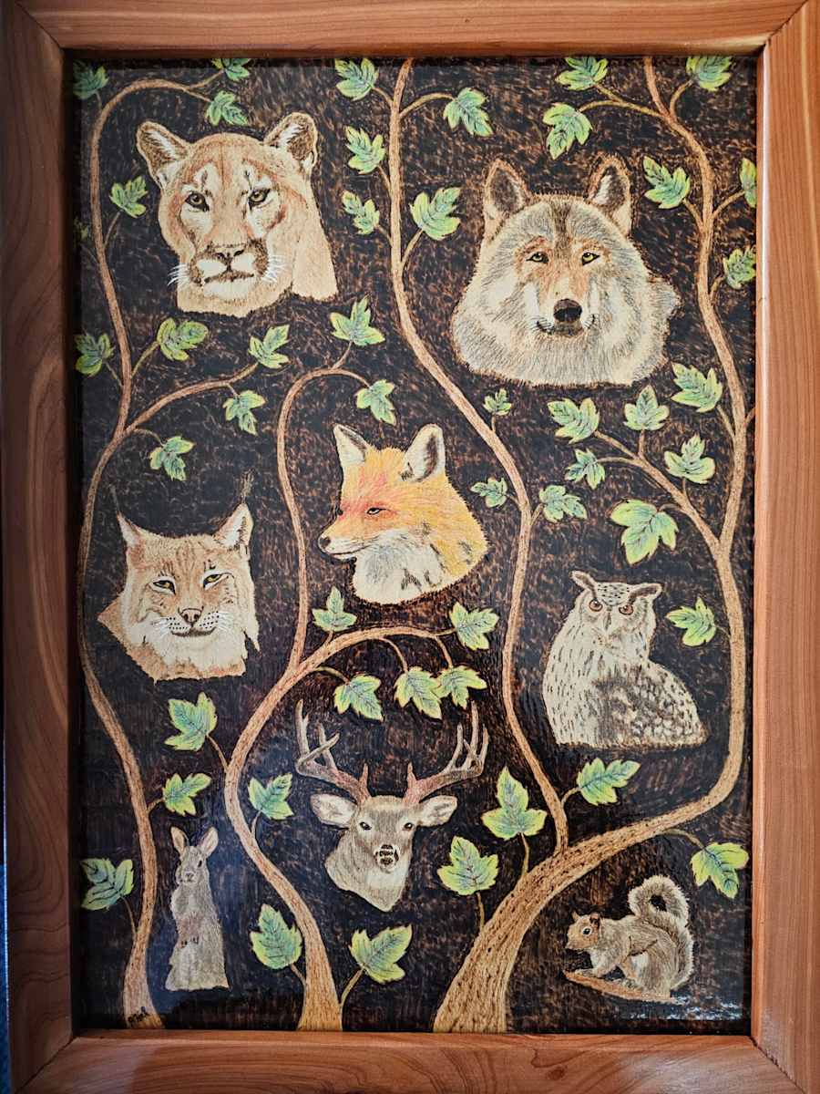 Woodland Creatures by Butch Halberstadt 