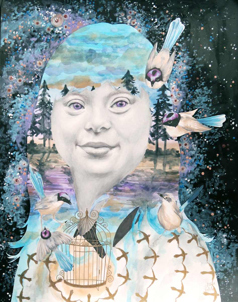 July: She Is Free by Allise Noble 