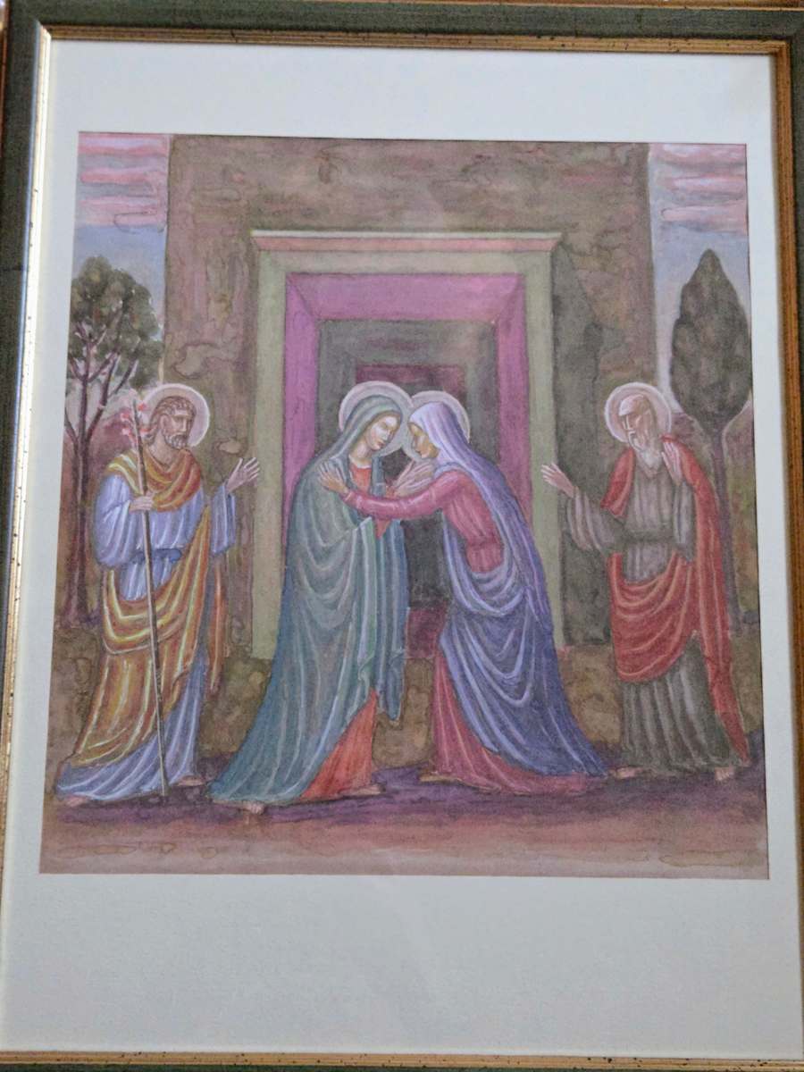 Maria e Elisabetta by Salvatore Cascone 