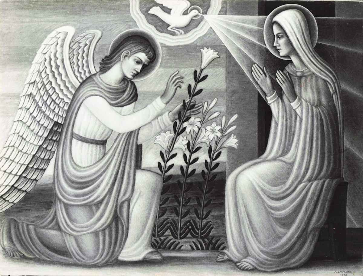 Annunciazione by Salvatore Cascone 
