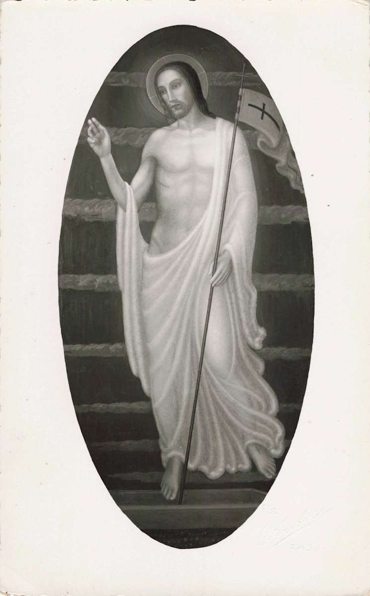 Cristo Risorto by Salvatore Cascone  Image: Chiesa del SS Salvatore - Ragusa