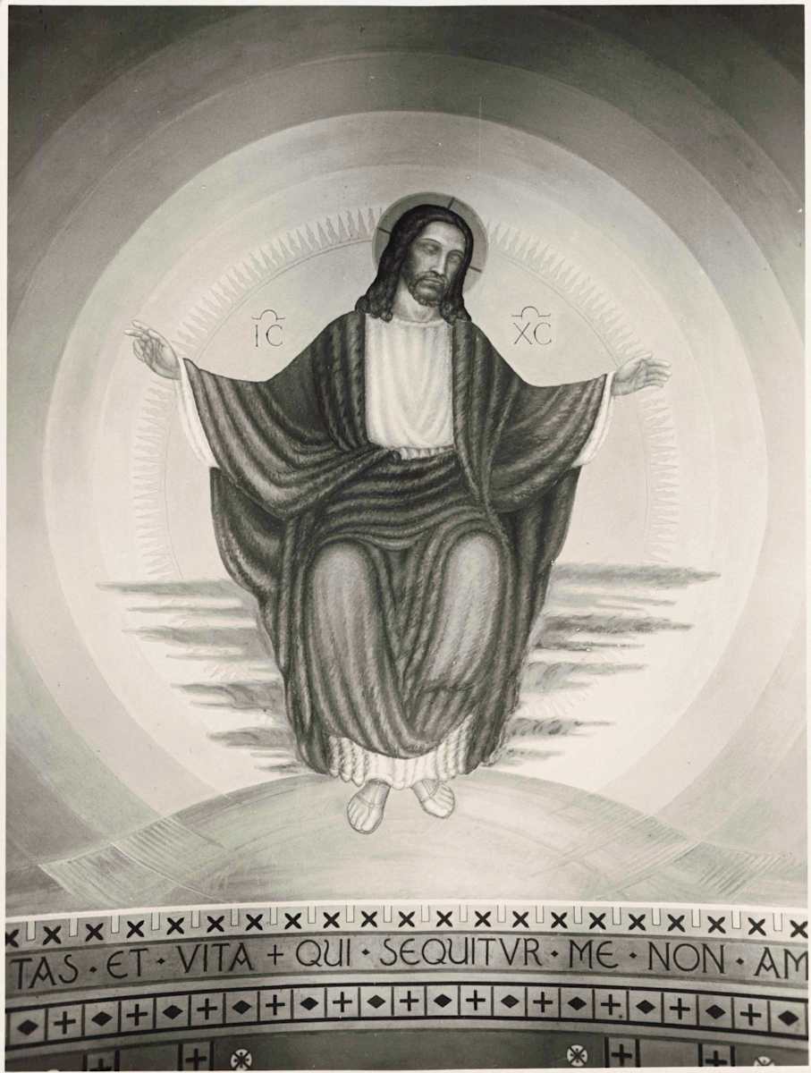 Cristo by Salvatore Cascone  Image: Monastero delle Monache di S.Teresa di Gesù.