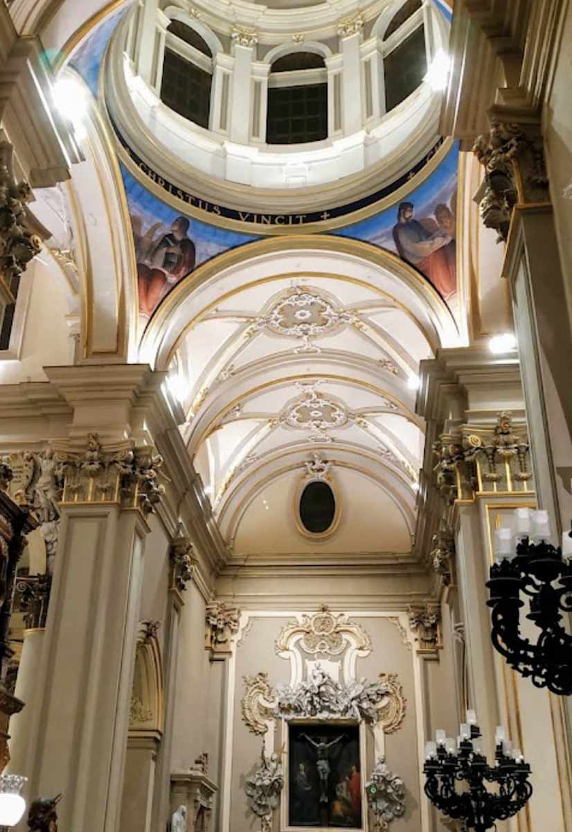 Cattedrale di San Giovanni a Ragusa. Pennacchi della cupola. Gli Evangelisti. by Salvatore Cascone 